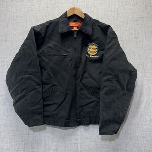 Vintage OOIDA Life Member Jacket Men's XL Cornerstone Quilt Lined